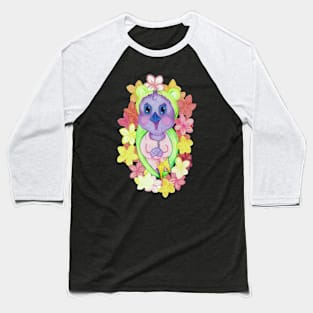 Baby Purple Honey Creeper Baseball T-Shirt